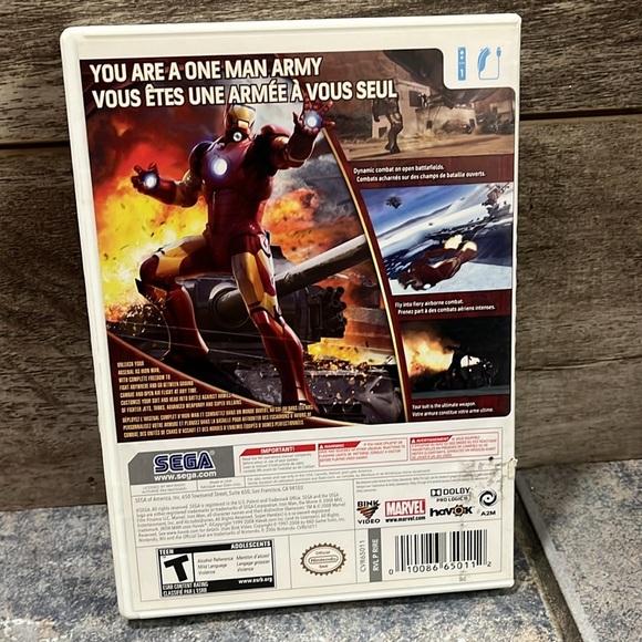 5 for $60- Iron Man for Wii - Picture 4 of 4